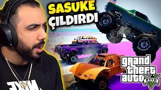 SASUKEYİ HİÇ BÖYLE GÖRMEDİNİZ ÇILDIRDI EKİPLE GTA 5 PLAYLIST  Barış Can