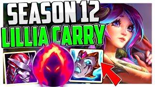 How to Play Lillia Jungle & CARRY for Beginners Season 12 + Best BuildRunes - League of Legends