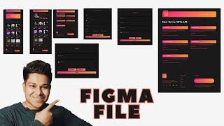 FIGMA Design For NFTs API Dapp  Get Starter Files For The Project