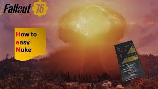 Fallout 76How to Lunch a Nuke easy