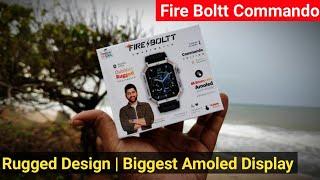 இந்த Smartwatch செம Rugged டா இருக்கு  Fire Boltt Commando Smartwatch Unboxing & Review in Tamil