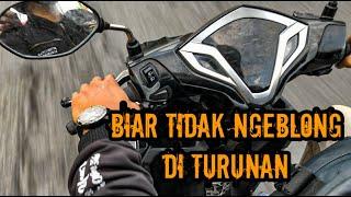 Tips Pengeremen Motor Matic di Turunan Curum untuk Menghindari Rem Blong