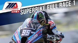 Steel Commander Superbike Race 1 at Brainerd 2024 - FULL RACE  MotoAmerica