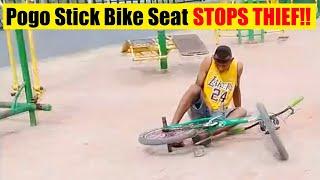Pogo Stick Bike Seat STOPS BICYCLE THIEF