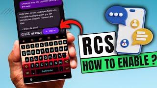 What is RCS Messaging & How to ENABLE it on Samsung Galaxy PhonesAndroid Phones ?