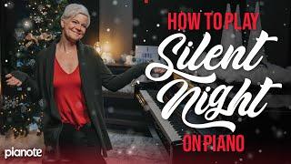 How to Play Silent Night ️ Beginner Christmas Piano