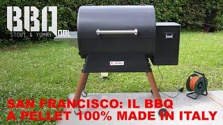 Le costine nel barbecue a pellet 100% made in Italy