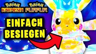 So besiegst du Pikachu im neuen 7 Sterne Raid ganz EINFACH SOLO in Pokemon Karmesin & Purpur