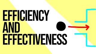 EFFICIENCY AND EFFECTIVENESS VCE BUSINESS MANAGEMENT  Animated Learning by VCEWeb