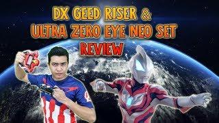 Ultraman Geed DX Geed Riser & Ultra Zero Eye Neo Review from HobbyLink Japan