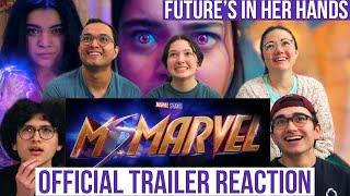 MS. MARVEL OFFICIAL TRAILER REACTION  Marvel Studios  Disney+  MaJeliv l future’s in her hands