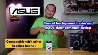 ASUS AI Noise-Canceling Mic Adapter Actual Test  JK Chavez