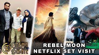 REBEL MOON - Netflix Set Visit  Behind the Scenes with Director Zack Snyder