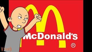 Classic Caillou Acts Up At McDonalds