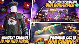 Premium Crate Gun Change?  Biggest Change In Mythic Forge  Upgradeable Guns Confirmed   Pubgm