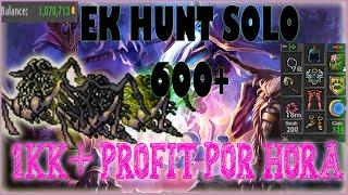 Hunt Ek 600+ Solo 1kk de Porfit por hora Skill 114 Forest of Life