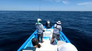 Panga Fishing - Loreto Baja California Sur Mexico - Yellowtail  Cabrilla - Day 1 - Sea of Cortez