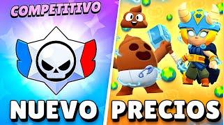 NUEVO DROP COMPETITIVO Y PRECIOS de LAS NUEVAS SKINS  SNEAK PEEK de BRAWL STARS