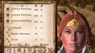 Oblivion - Secret door to boss-level treasure in forest XBOX 360 PS3 and PC