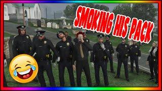 Trolling A GTA V RP POLICE FUNERAL ARRESTED