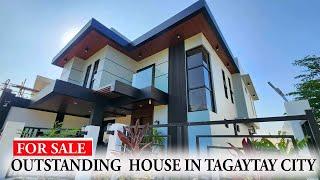 18M  SWEET & OUTSTANDING HOUSE AND LOT FOR SALE ROYALE TAGAYTAY HOUSE TOUR B46