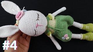 Amigurumi Çiçekli Tavşan Yapımı 4.Bölüm - Amigurumi Rabbit #4