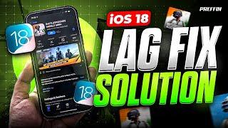 iOS 18 BGMI Lag Solution 7 Tips  iPhone XR1112131516 Lag Fixed 100%  iOS 18 Bgmi Lag