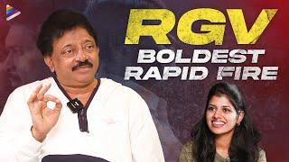 RGV Exclusive Rapid Fire  RGV Vyooham Movie Interview  Ram Gopal Varma  Telugu FilmNagar
