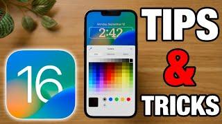 iOS 16 - 16 TIPS & TRICKS