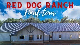 Red Dog Ranch Barndominium Final Tour of a Stunning 3 BR  3 BA  3745 sq ft Custom Barndominium