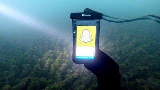 HAHA I Found This Phone Underwater With Snapchat Still On Screen