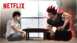 Baki Gets to Know His Father  Baki Hanma Season 2 The Father VS Son Saga  Netflix Anime