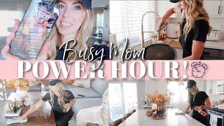 BUSY STAY AT HOME MOM POWER HOUR  SPEED CLEANING  TYPICALLY KATIE