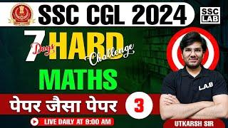 SSC CGL 2024 Complete Maths Class  SSC CGL Maths by Utkarsh Sir