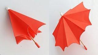 How to make a paper Umbrella that open and closeVery Easy