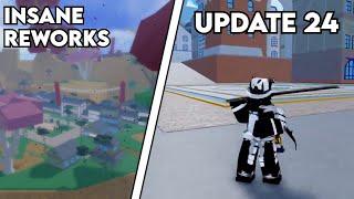 Blox Fruits Before and After Update 24  Dragon and Map Reworks 