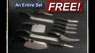 Miracle Blade III TV Infomercial- Part 1 Chef Tony presents Americas Best Selling Knives set