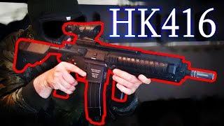 HK416 Gel Blaster Review and gel ballaccuracy talk