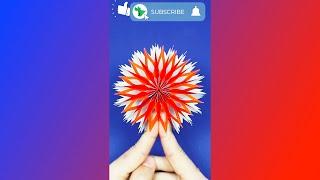 How to make a paper snowflake 3D Christmas 2021 Shorts