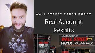 Wall Street Forex Robot 3.0 Expert Advisor On A  Real IC Markets MT4 Account Results