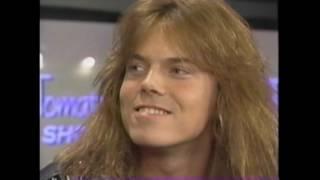 Joey Tempest Europe - Music Tomato Rock Show 1991