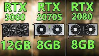 RTX 3060 VS RTX 2070 Super VS RTX 2080 - 1440P