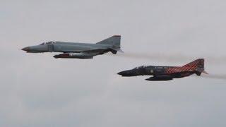 WTD 61 F-4F Phantoms low-app at Wittmund AB after Phantom Phlyout 07012013