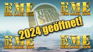 Ticketshop Euro Model Expo 2024 geöffnet und unsere neuen Tassen ...