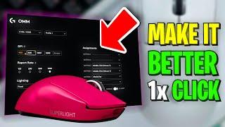 How To Make Your LOGITECH Mouse EVEN Better Reduce Delay