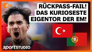 Türkei – Portugal Highlights  UEFA EURO 2024  sportstudio