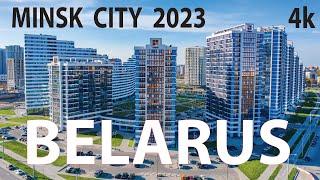 Minsk City  Belarus 4K By Drone 2023