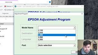 Epson Reset L110 L130 L200 L210 L220 L300 L310 L350 L355 L360 L365 L800 ContraseñaF500.