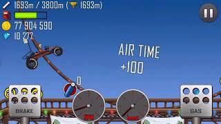 Hill Climb Racing Dune Buggy Rollercoaster 2695m