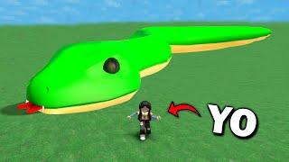 Escapa de la Serpiente Gigante y conviértete en ella  en Roblox  paolazgames